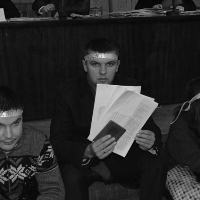 Ігор Гузь оголосив голодування в приміщенні ОВК №21 + ФОТО/ВІДЕО